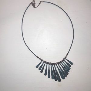 Rustic turquoise necklace